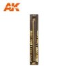 AK Interactive AK9110 BRASS PIPES 1.1MM Ø. 5 UNITS.